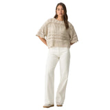 Tiffosi Womens Bonnye Wide Legs Jeans