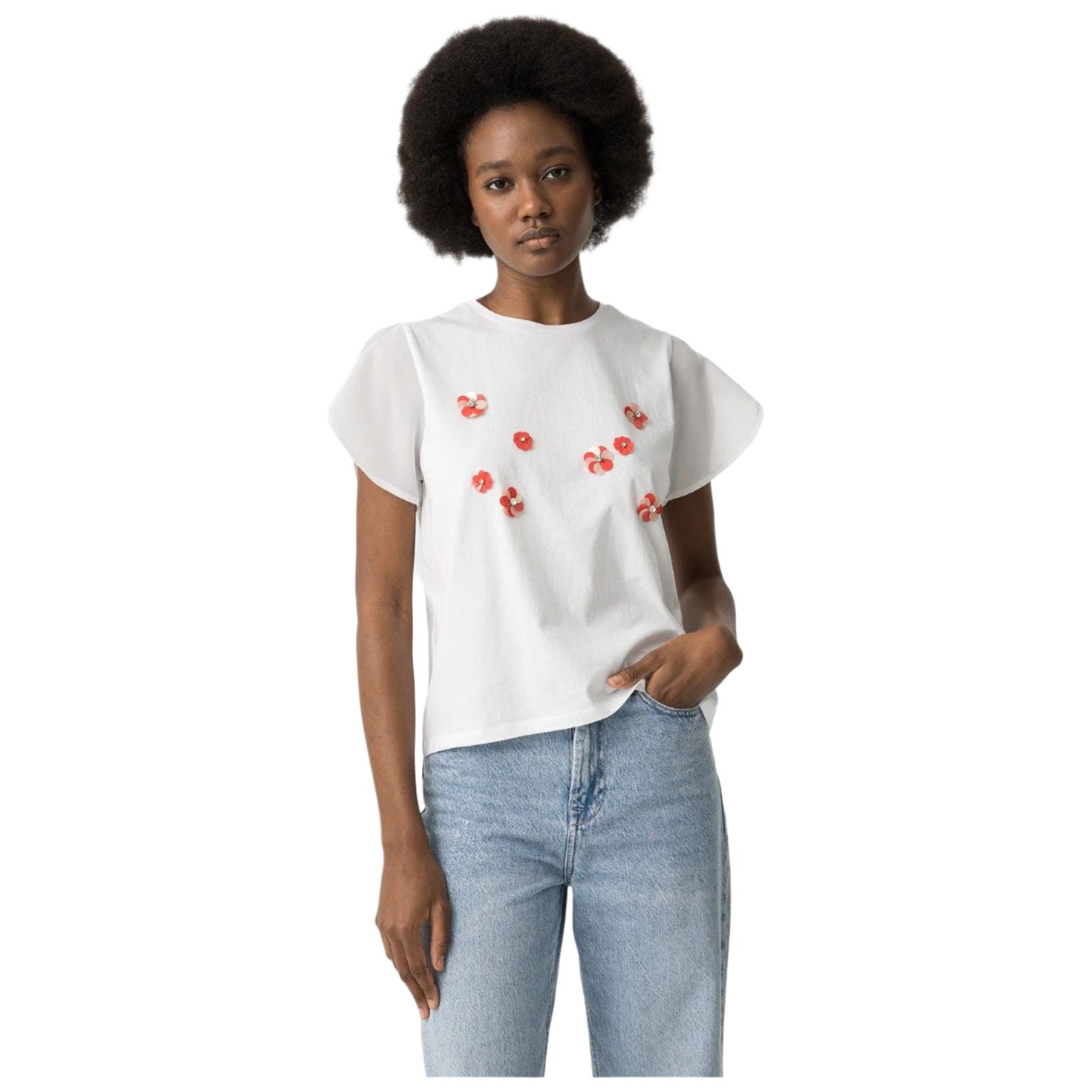 Tiffosi Womens T-Shirt Dalia White