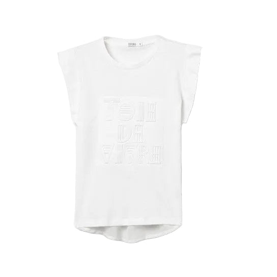 Tiffosi Womens T-Shirt Paros Star White
