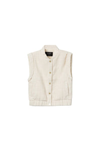 Tiffosi Womens Vest Martina Star White