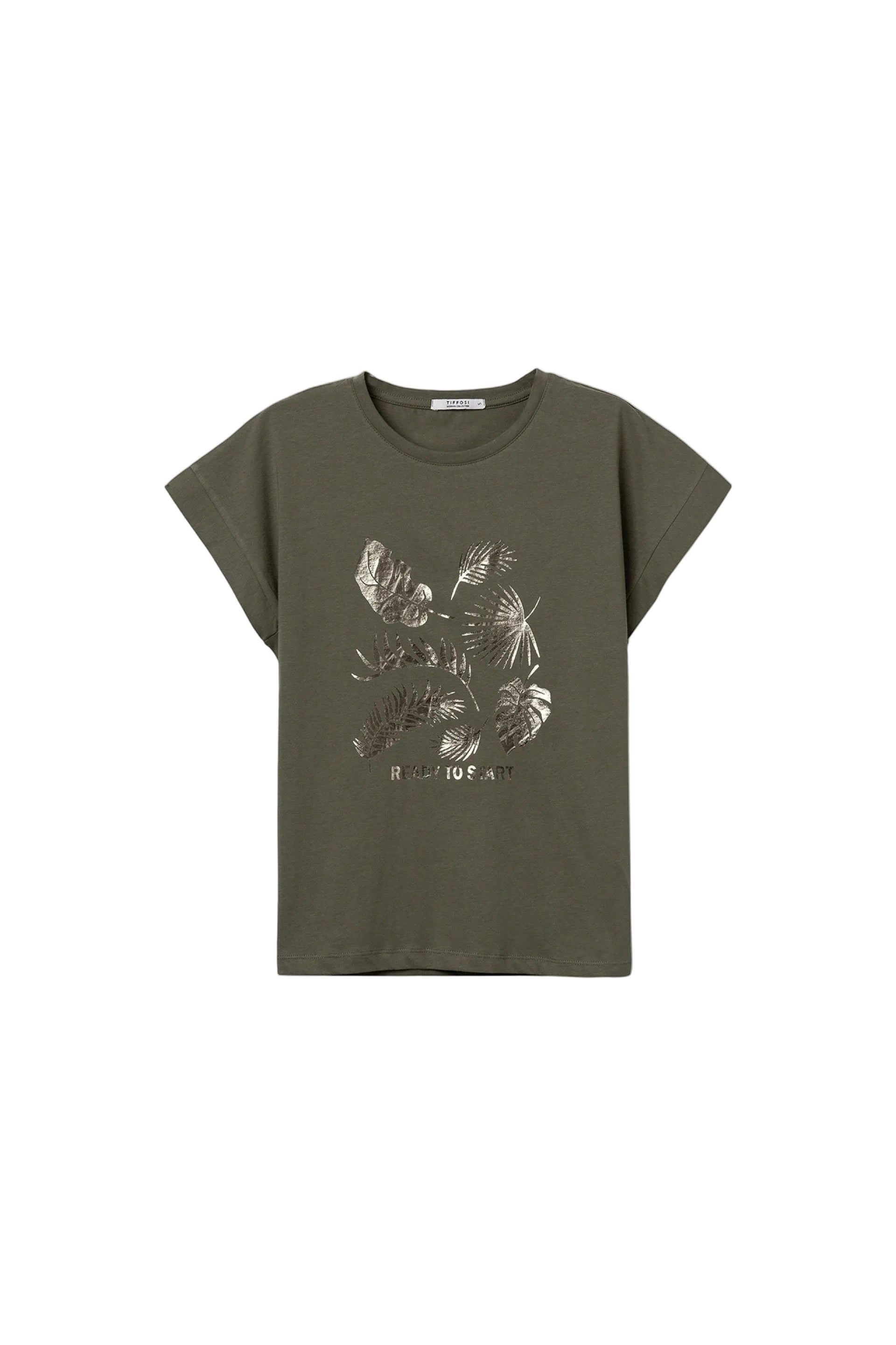 Tiffosi Womens Kika T-Shirt Patina Green
