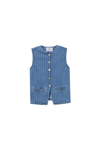 Tiffosi Womens Albita Waistcoat Medium Blue