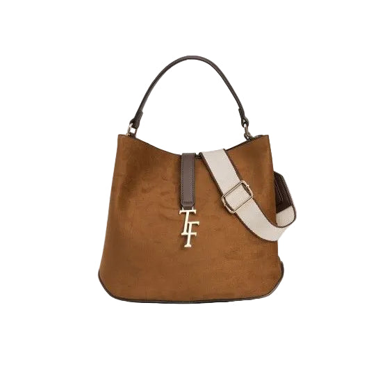 Tiffosi Sarah women's bison brown handbag