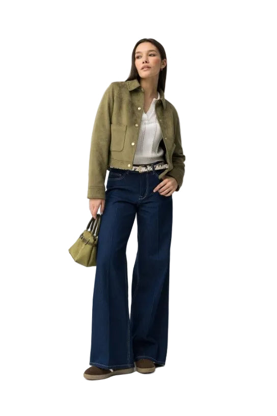 Tiffosi Womens Jean Celine Dark Blue