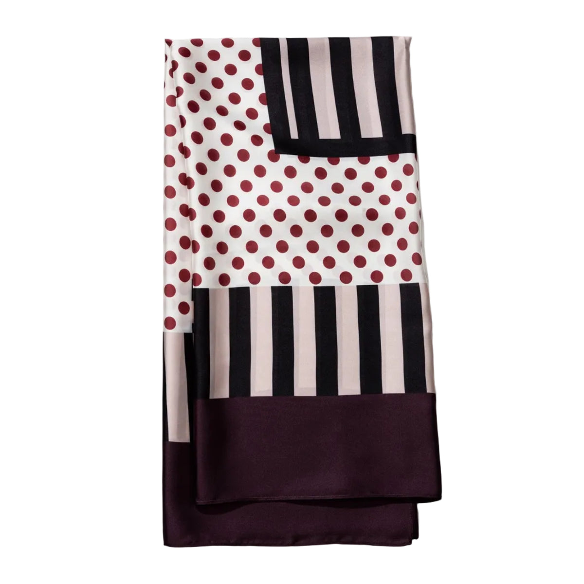 Tiffosi Oja women's fig purple scarf