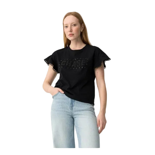 Tiffosi Womens T-Shirt Noemia Black