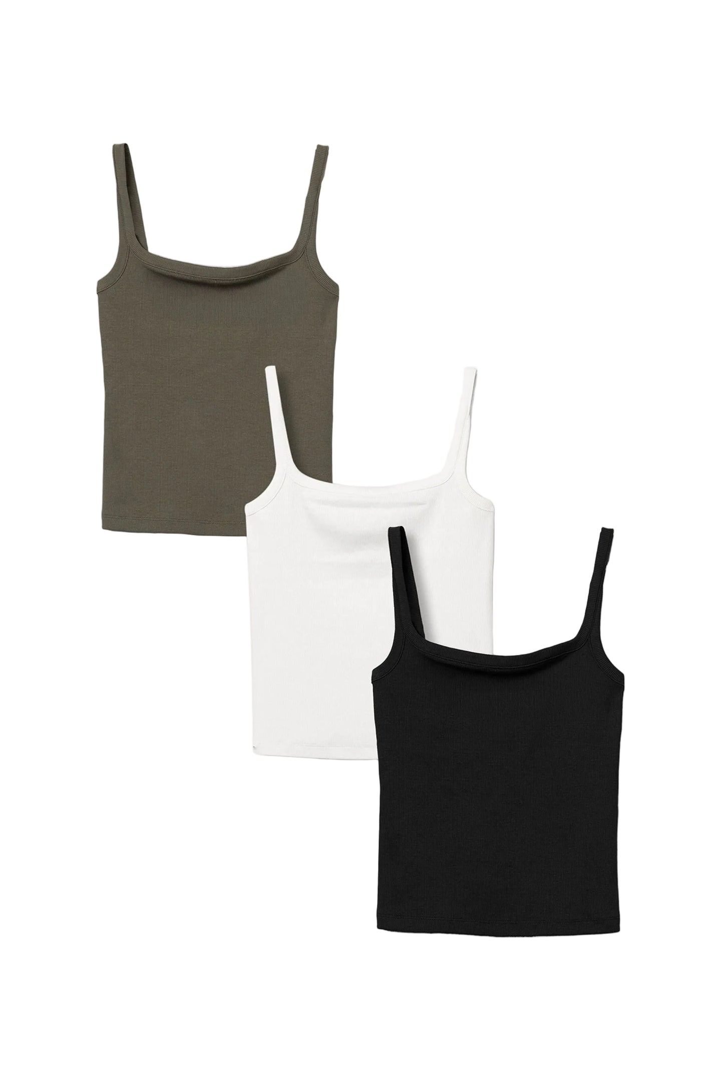 Tiffosi Womens 3 Pack Slim Fit Tops Chocolate Brown