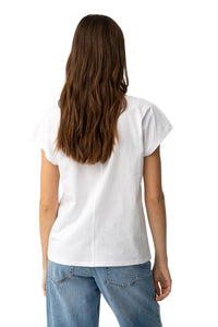 Tiffosi Womens Madrid T-Shirt Star White