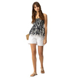 Tiffosi Womens Lana Mom Denim Shorts White