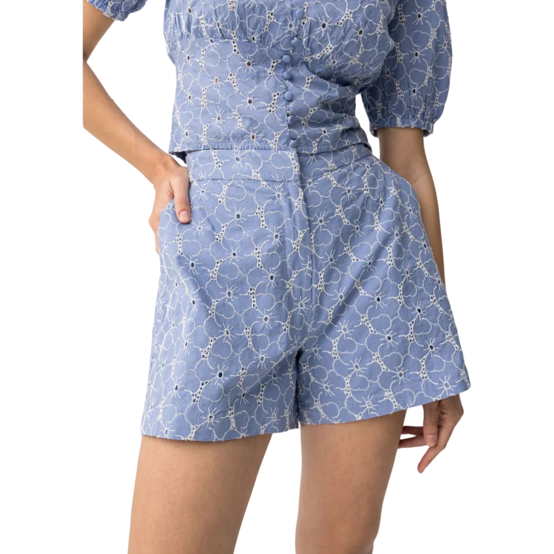 Tiffosi Womens Berat Shorts Baby Blue