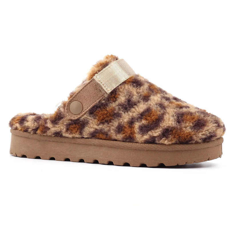 Lunar Womens Slipper Naples Ocelot