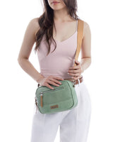 Refresh Womens Cross Body Bag Kaki