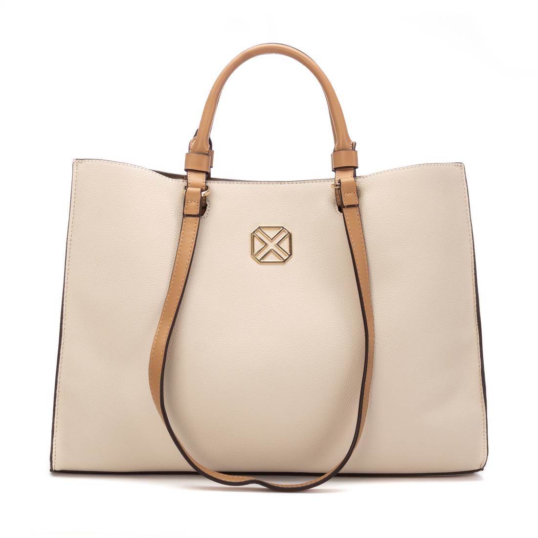 XTI Womens Shoulder Bag 184544 Beige