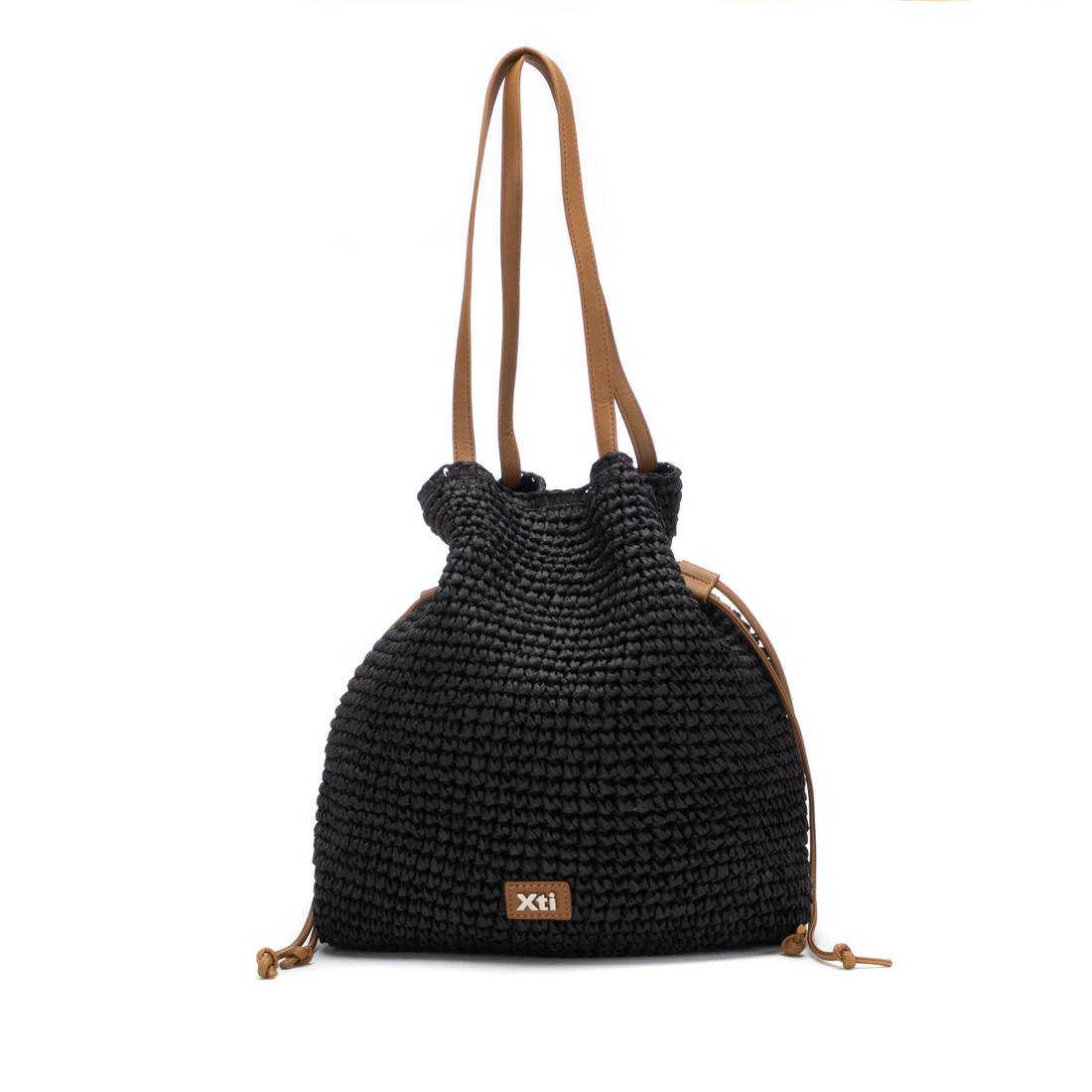 XTI Womens Shoulder Bag 184602 Black