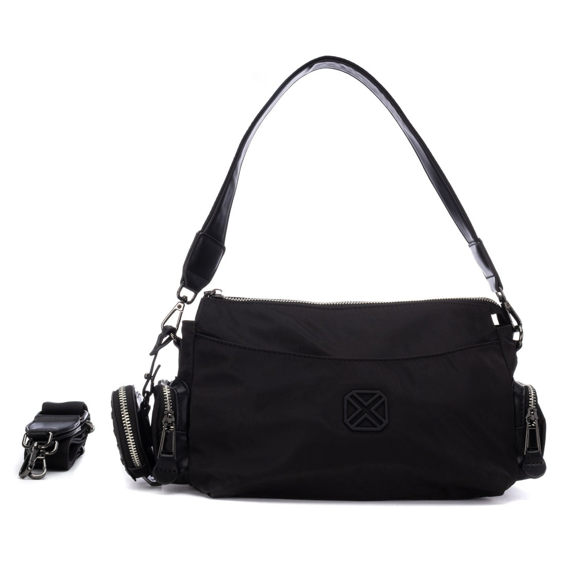 XTI women's black shoulder bag
