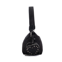 XTI women's black shoulder bag