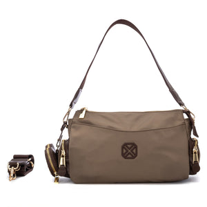 XTI Womens Shoulder Bag 184653 Taupe