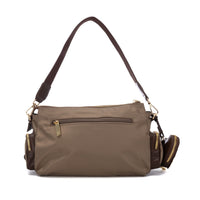 XTI women's taupe shoulder bag