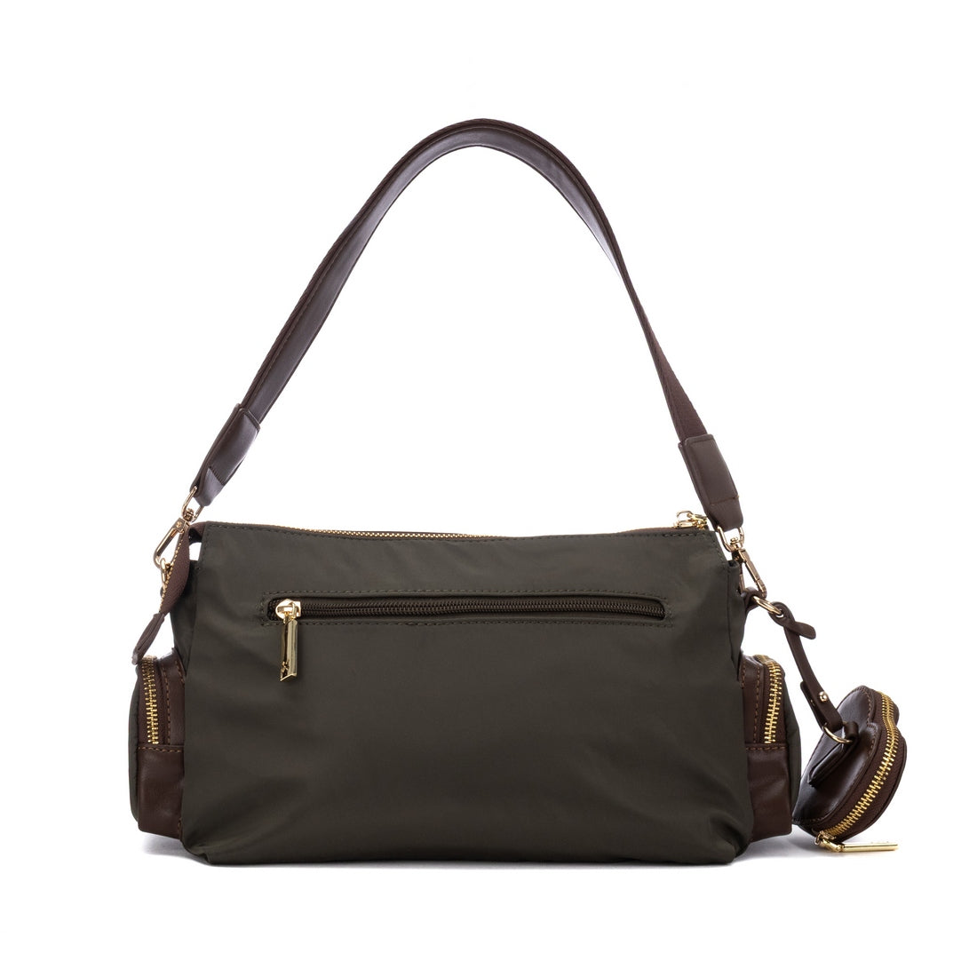 XTI women's khaki shoulder bag