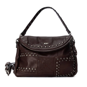 XTI Womens Cross Body Bag 184676 Brown
