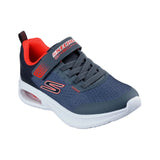 Skechers Kids Microspec Max Advance Squad Pacer Charcoal/Black