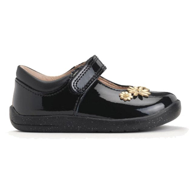 Startrite Girls School Shoe Fairy Tale Black Patent