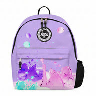 Hype Girls Backpack Lilac 3D Droplets
