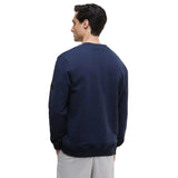 Barbour International Mens Sweatshirt Grip Crew Neck Navy
