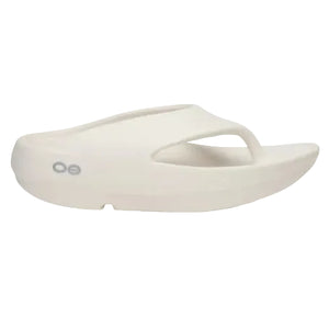 Oofos Womens Ooriginal Plus Sandal Chalk