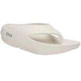 Oofos Womens Ooriginal Plus Sandal Chalk