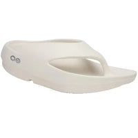 Oofos Womens Ooriginal Plus Sandal Chalk