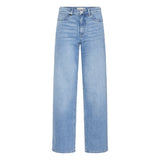 Ichi Womens Jeans Twiggy Light Blue