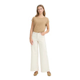 Ichi Womens Jean Ihziggy Wide Birch