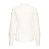 Ichi Womens Shirt Fina Blanc de Blanc
