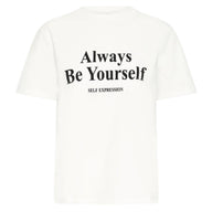 Ichi Womens T-Shirt Rubby Cloud Dancer