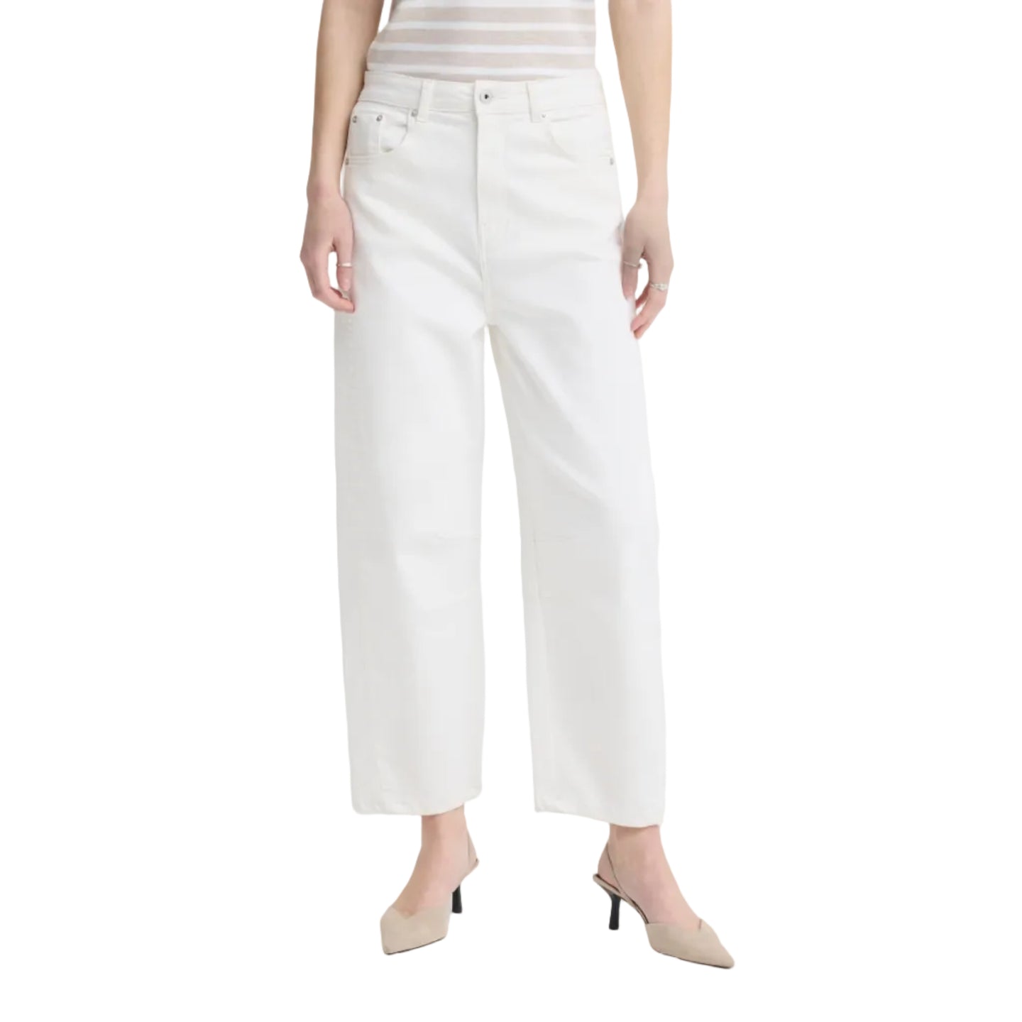 Ichi Womens Ihziggy Jeans Blanc de Blanc
