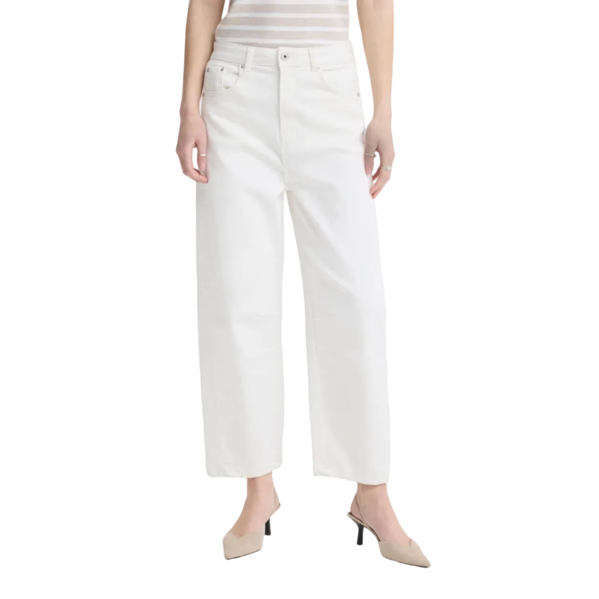Ichi Womens Ihziggy Jeans Blanc de Blanc