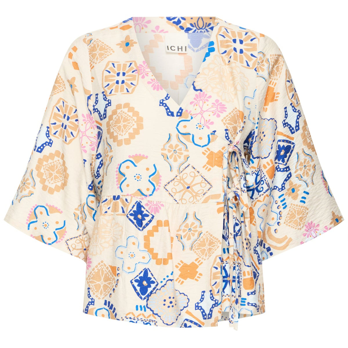 Ichi Womens Top Lancie Graphic Tile