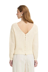 Ichi Womens Ihbesiane Pullover Birch