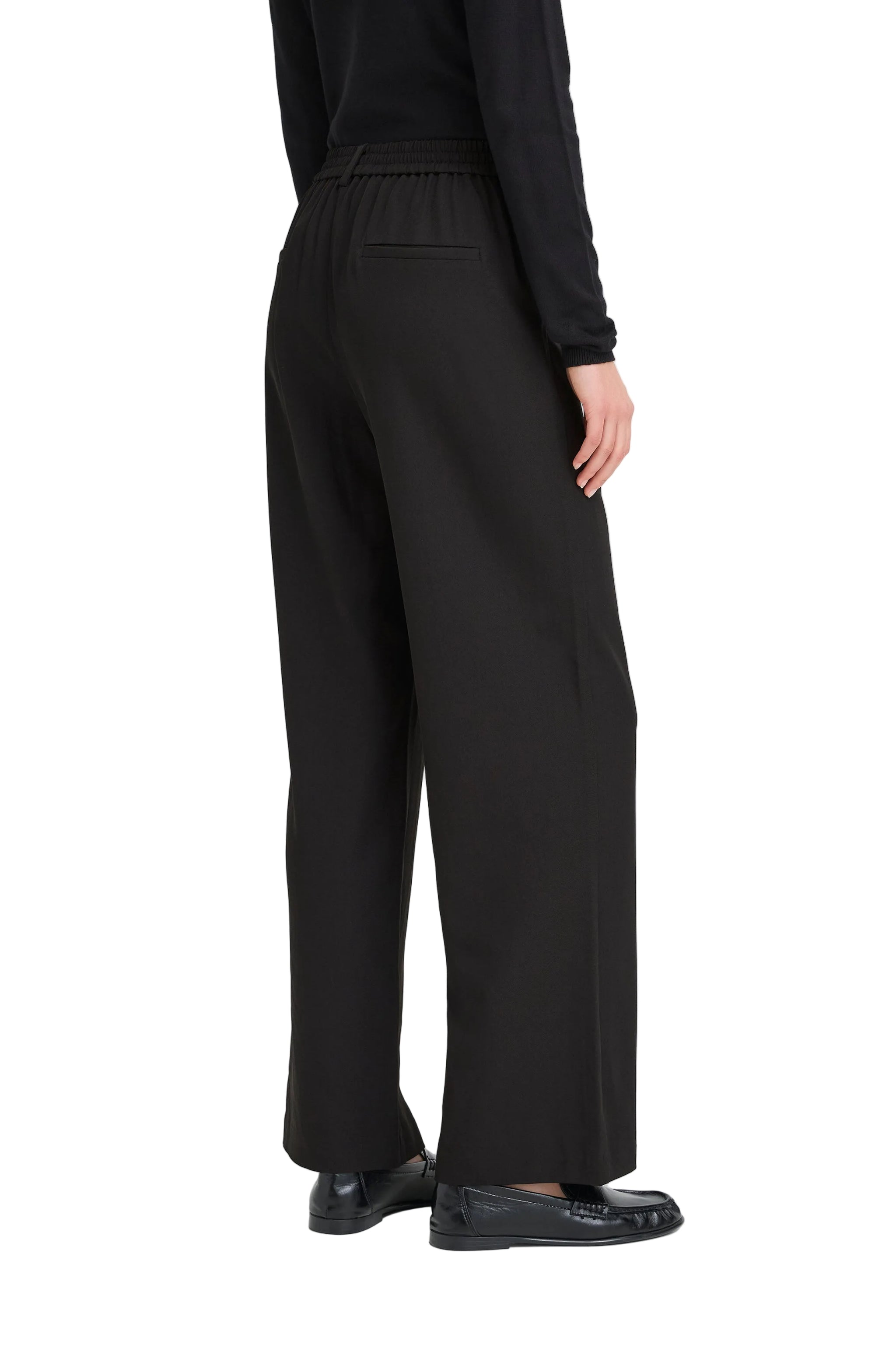 Ichi women's black trousers