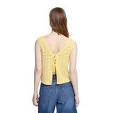 Ichi Womens Top Ihdosia Mellow Yellow