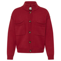 Ichi Womens Cardigan IHBetias Salsa