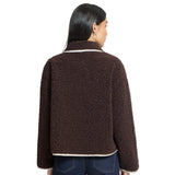 Ichi Womens Jacket IHHoziva Coffee Bean