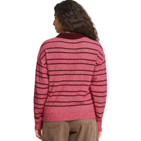 Ichi Womens Jumper IHSage Fruit Dove/Zinfadel