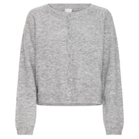 ICHI Womens Cardigan IHSage Alloy Melange