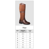 Dubarry Sligo women's walnut leather boot