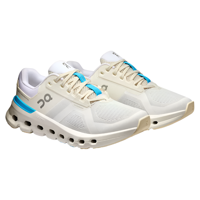 On Womens Trainer Cloudrunner 2 White/Horizon