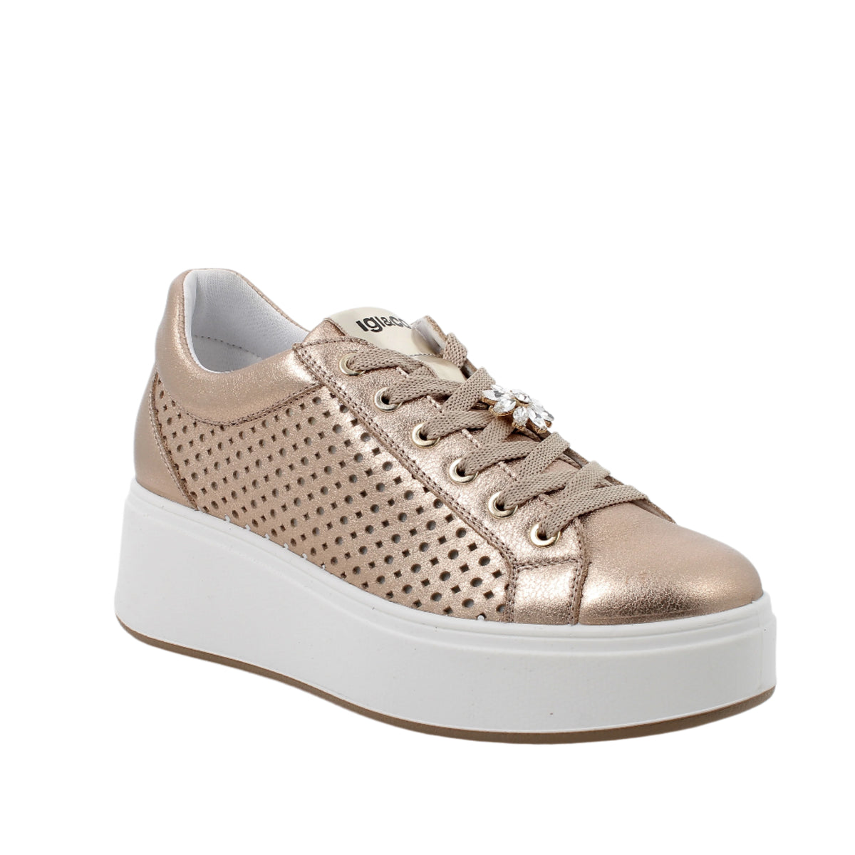Igi &amp; Co Womens Trainer 7657200 Champagne