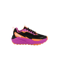 Extr4 women's black mesh lace-up trainer