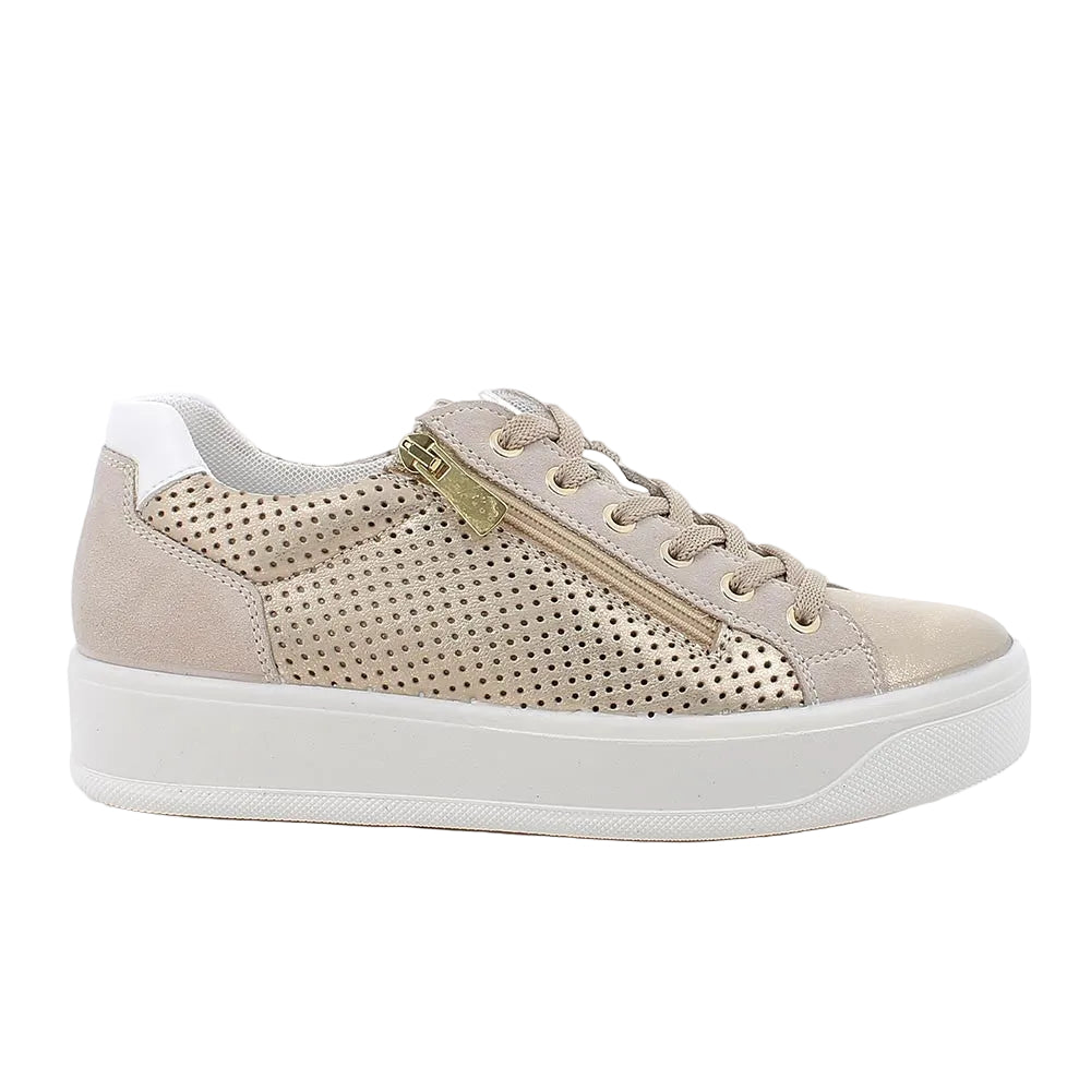 Igi & Co Womens Trainer 144544 Platino